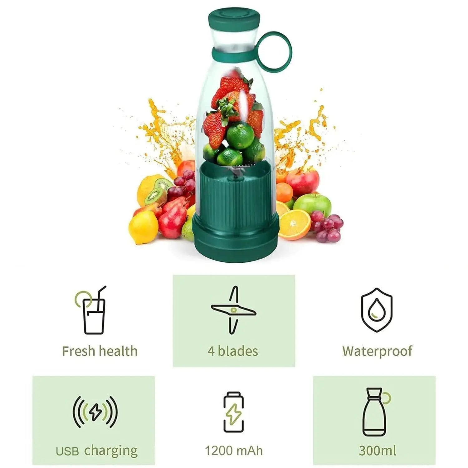 Portable Electric Mini Juicer