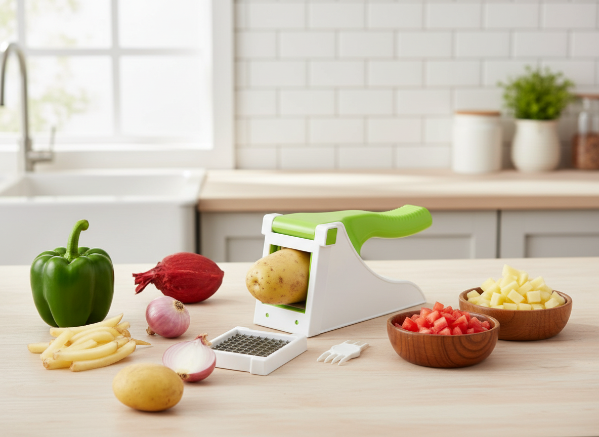 Heavy Duty Vegetable Manual Choppers & Chippers Natural Cover Photo