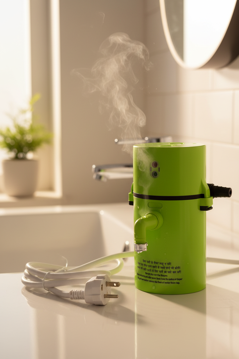 Portable Instant Electric Water Geyser Cover Photo